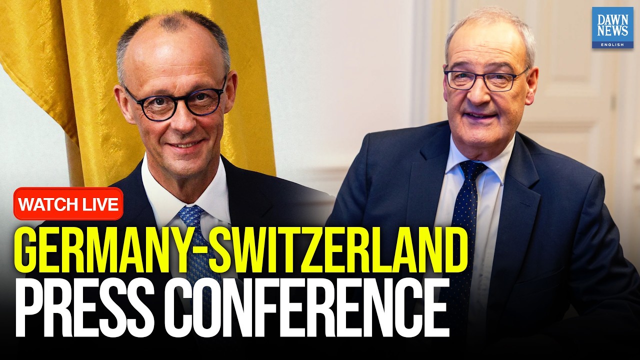 🔴 LIVE: German Chancellor Merz and Swiss President Parmelin Hold Joint Press Conference in Berlin