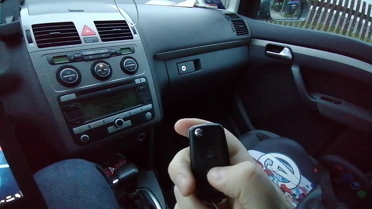 Удалить все пульты и прописать заново на VW Touran с помощью VCDS / Вася Диагност