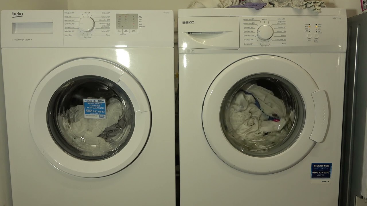 Wash Race - Beko slimline genertion race / Synthetics 40'c