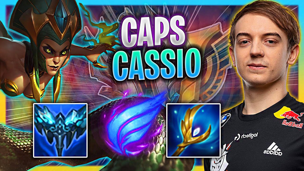 CAPS IS A GOD WITH CASSIOPEIA! | G2 Caps Plays Cassiopeia Mid vs Veigar!  Season 2023
