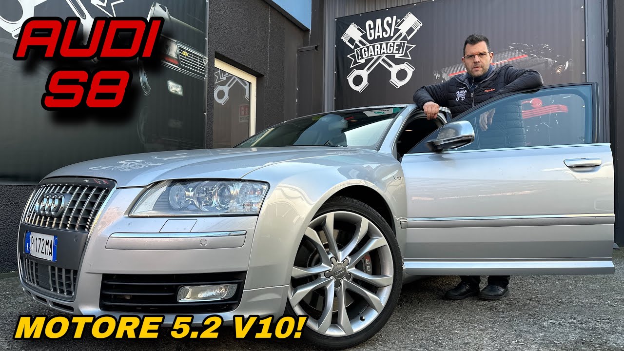 Come andrà il v10 lamborghini trapiantato sulla mitica audi s8?