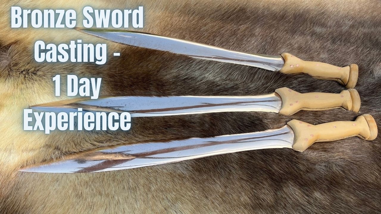 Making a bronze sword from 3500 years ago