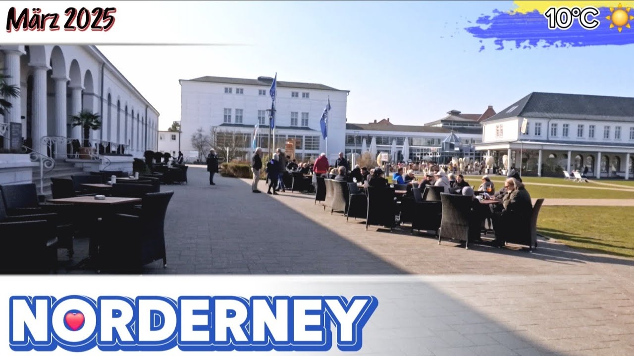 Norderney, Inselmomente am Sonntag Nachmittag, in der Innenstadt, Island life 2025