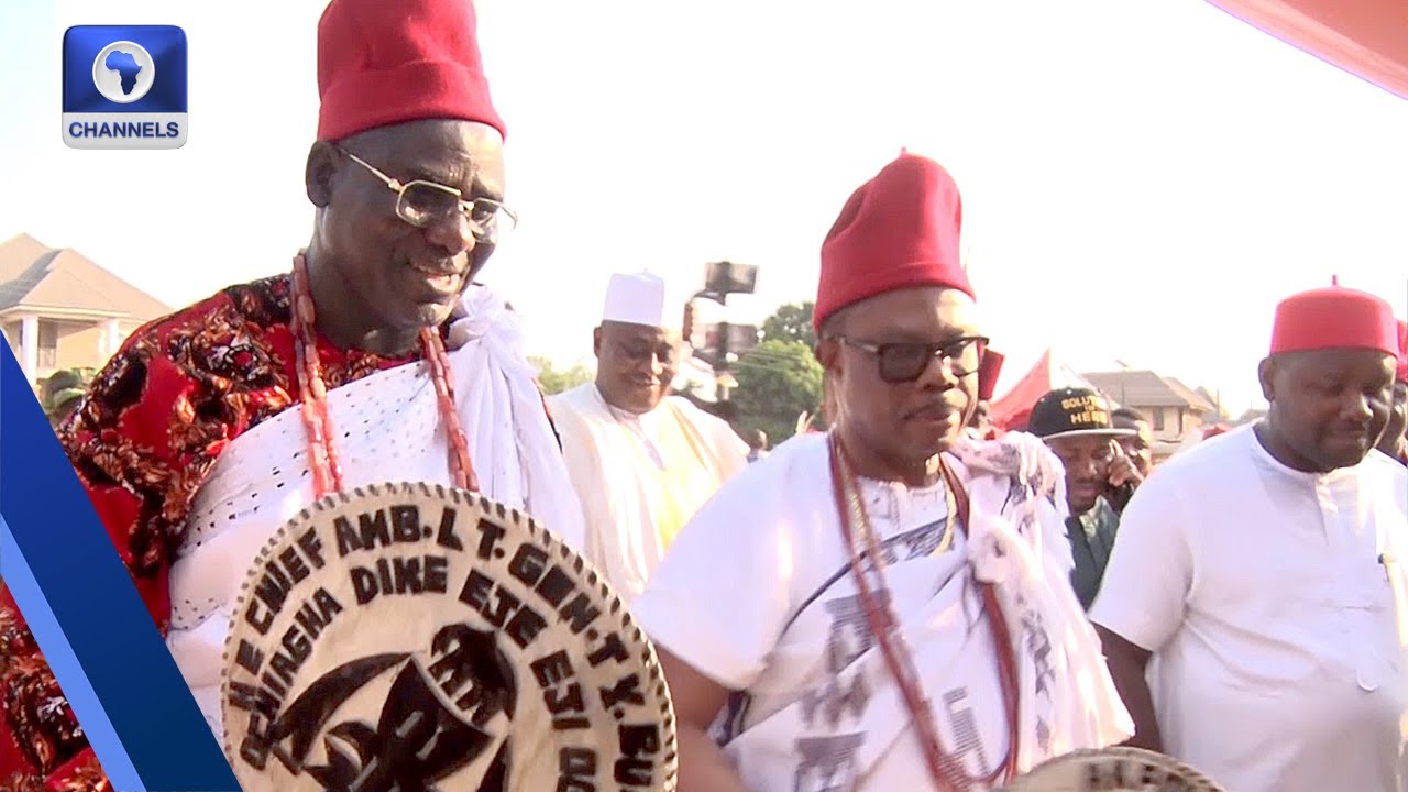 Fanfare As Tukur Buratai Gets Chieftaincy Title In Aguleri Kingdom | Metrofile