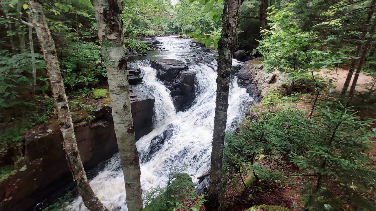 Exploring some falls along New York's Bog River