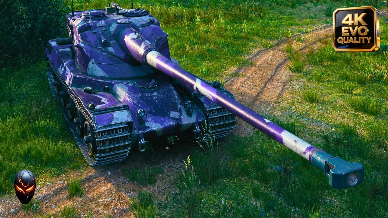 AMX 50 B  13.6K Damage World of Tanks
