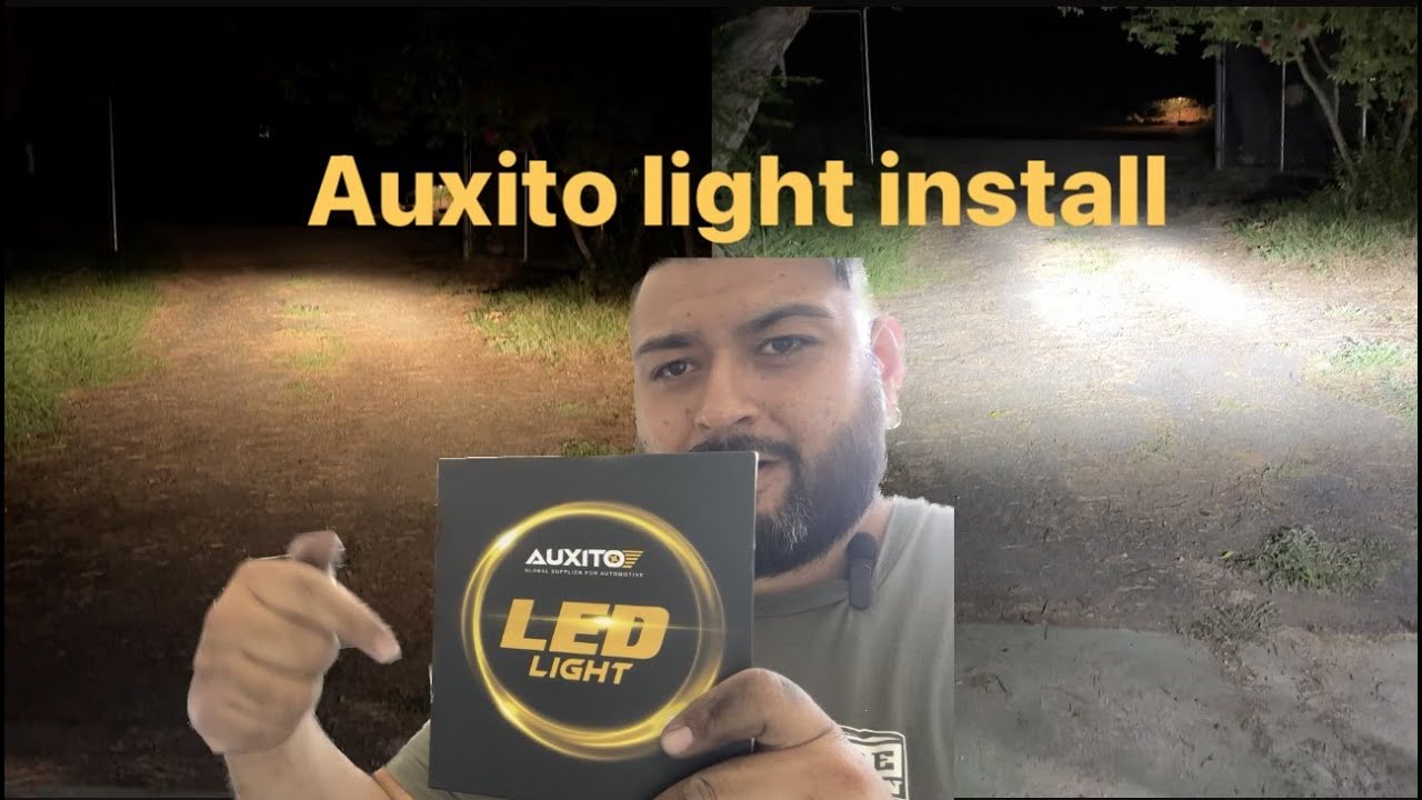 Auxito LED headlights for Jeep Wrangler JL (EASY install)