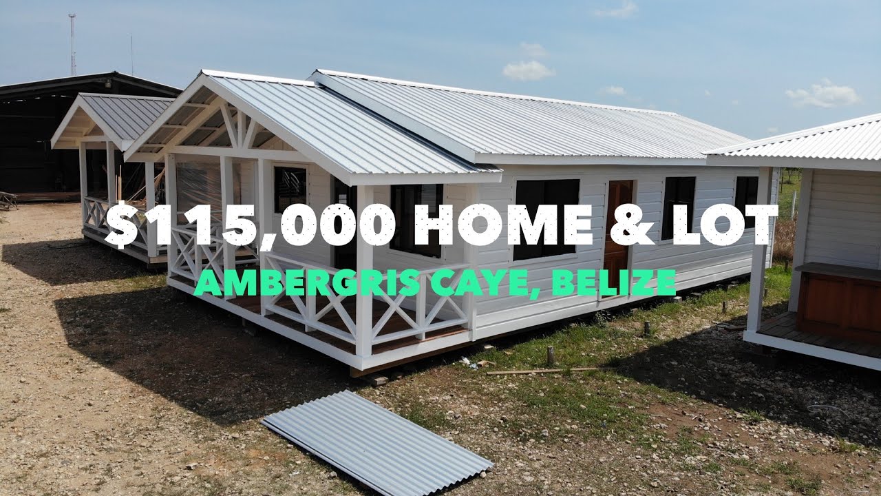 $115,000 Home & Lot - Secret Beach BELIZE