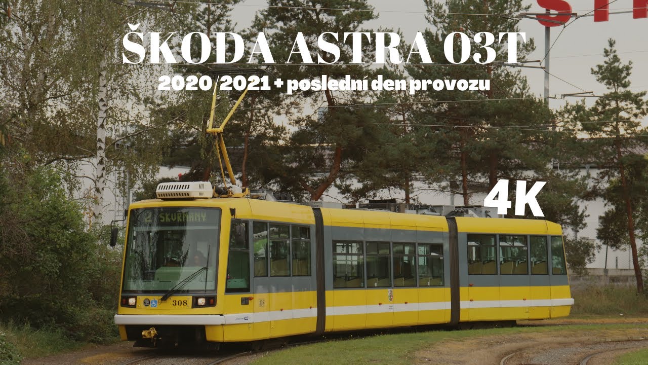 4K | [Plzeň] ŠKODA ASTRA 03T | 2020/2021 + záběry z posledního dne provozu