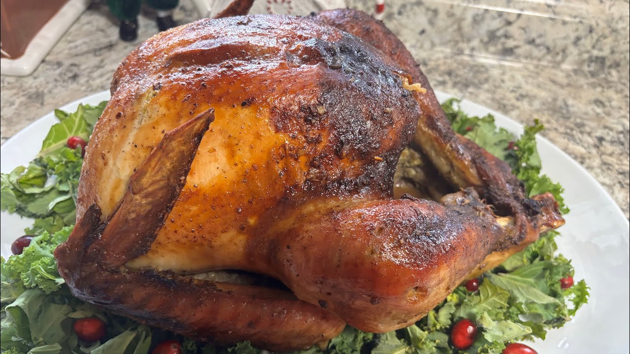 The BEST Garlic & Herb Turkey| recipe