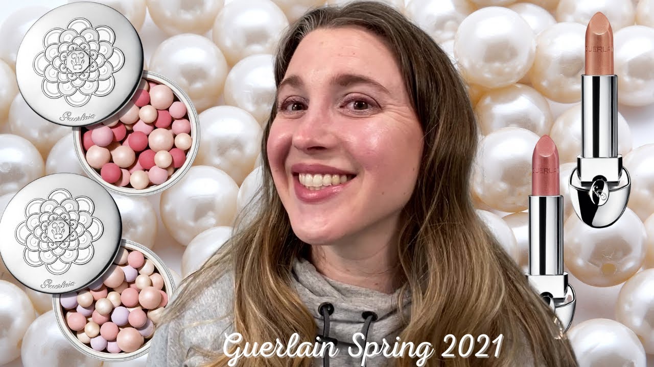 GUERLAIN SPRING COLLECTION 2021: Pink Pearl & Pearl Glow Meteorites + Pearly Glow Lipsticks