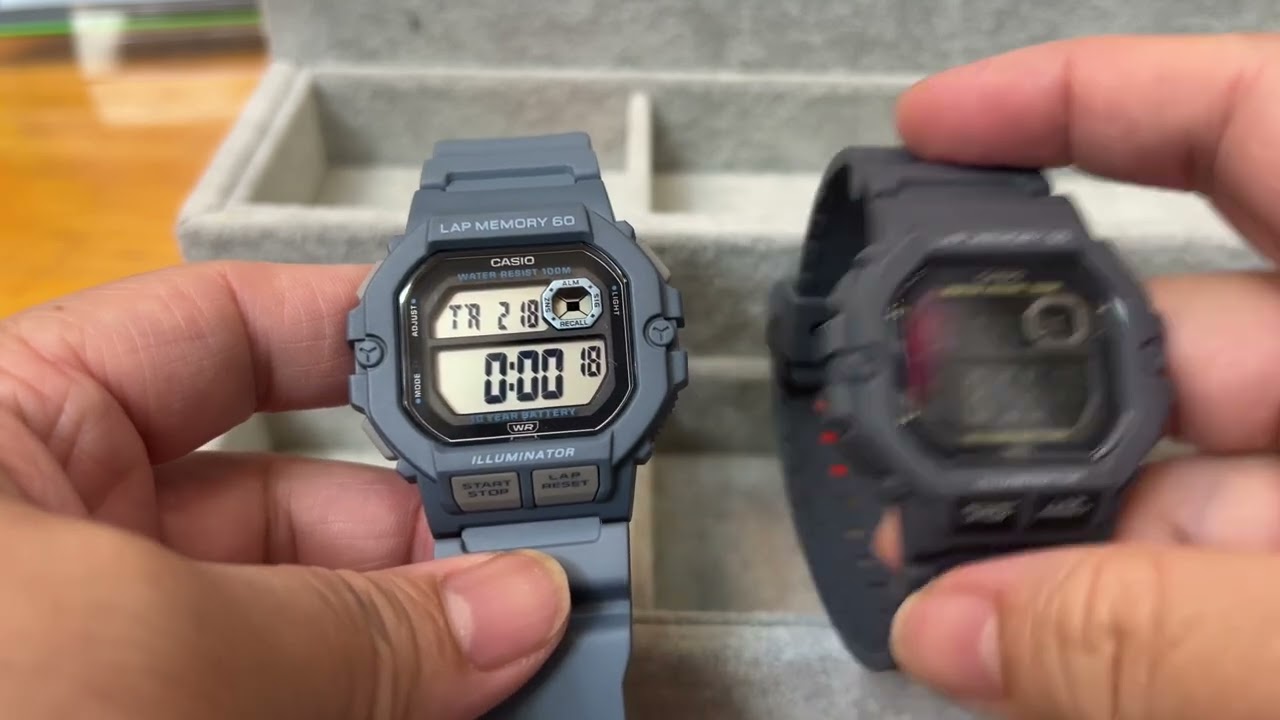 CASIO WS-1400H Details and Review Tutorial module3511