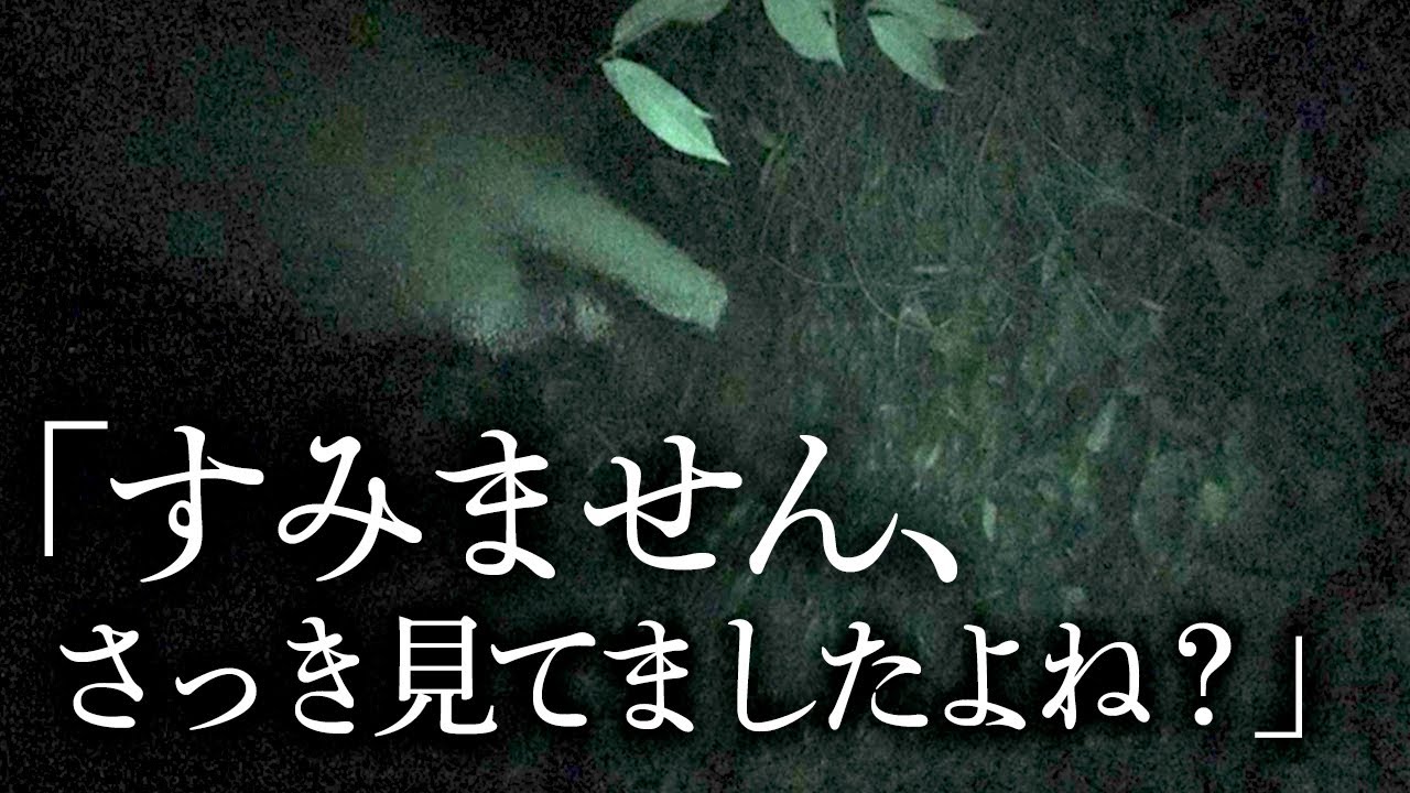 ※神回※丑の刻参りしてた人が戻って来た…いつまで公開できるかわかりません｜前編｜Japanese horror