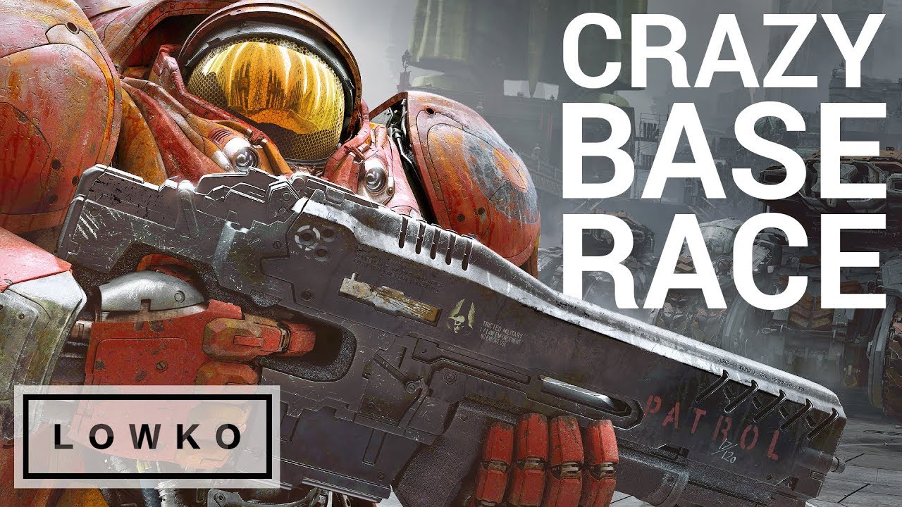 StarCraft 2: CRAZY Base Race!