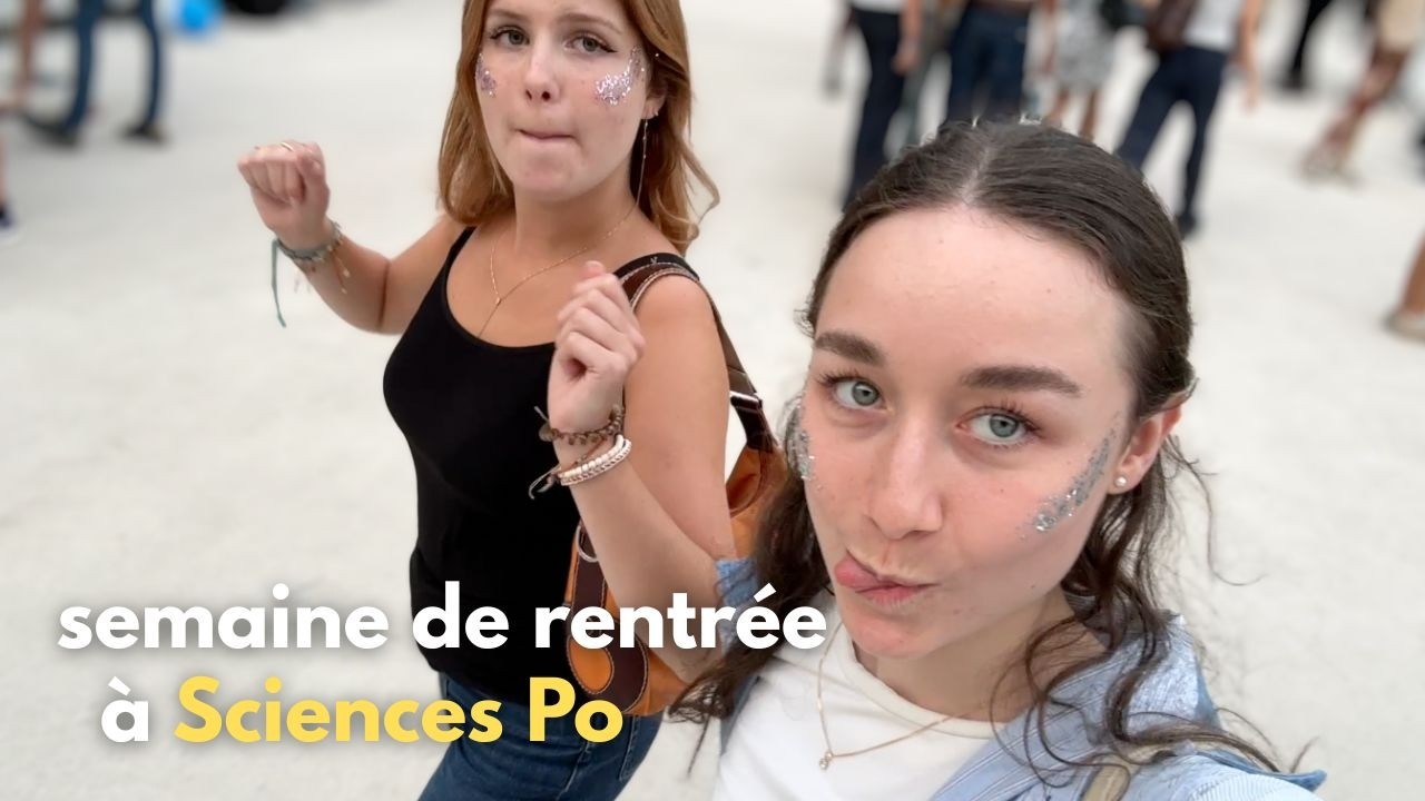 Premiers jours à Sciences Po Paris ! - petit vlog update