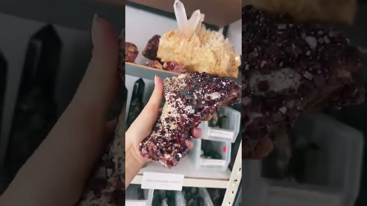 Packing up this massive crystal order 🥰 this customer by far got some of my favorite crystals in t