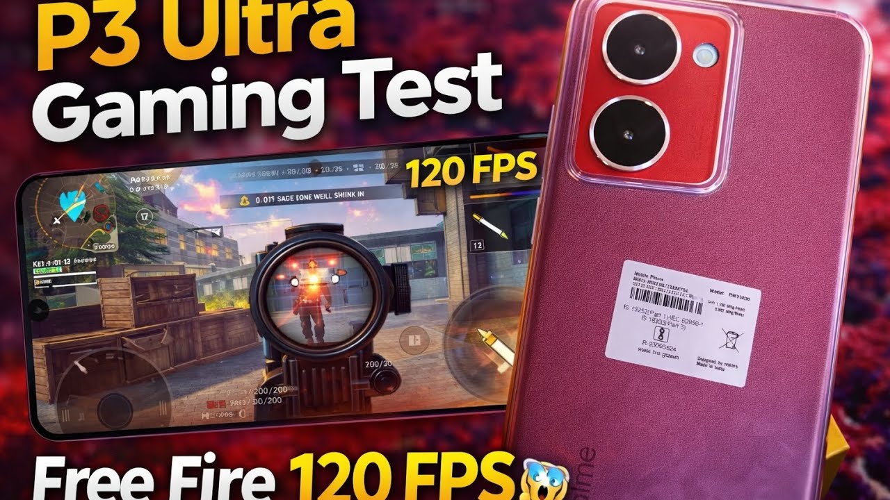 realme P3 Ultra Unboxing & FirstMTK D8350 Ultra, 600OmAh,Look→IP69@22999* Free free 120 Fps Test 😱
