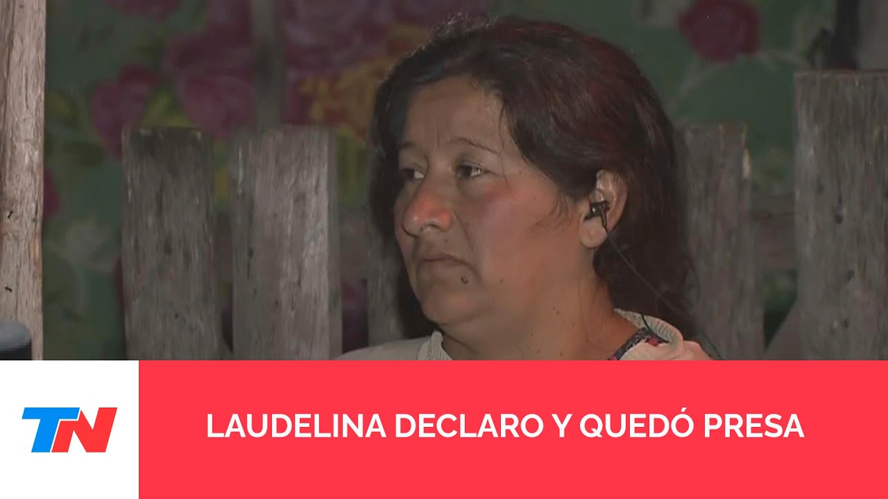 LAUDELINA DECLARO Y QUEDO PRESA
