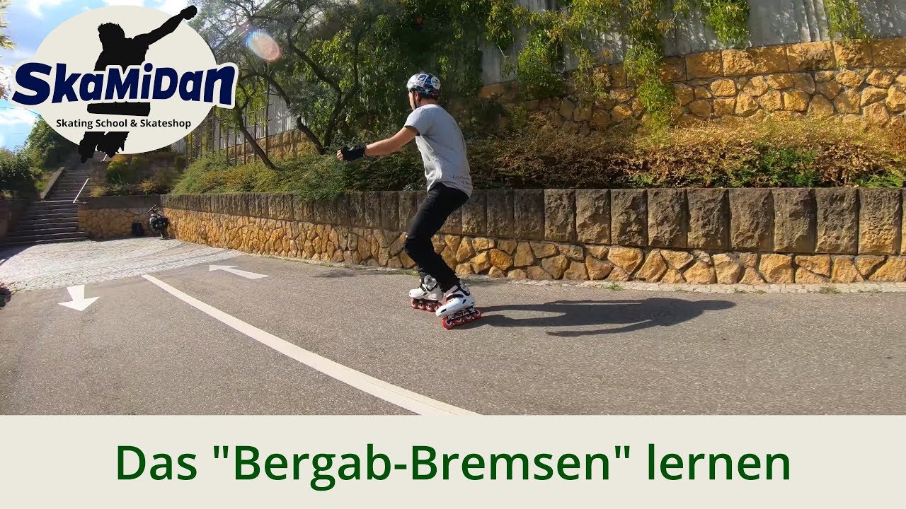 Hilfe!!! Wie komme ich den Berg herunter // How To Skate Downhill - Fitness Inline Basics #08