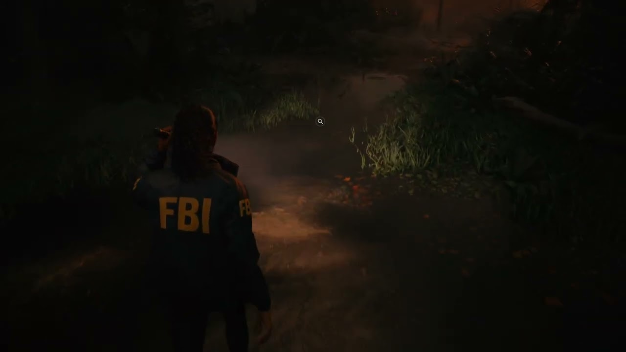 Alan Wake 2 City working