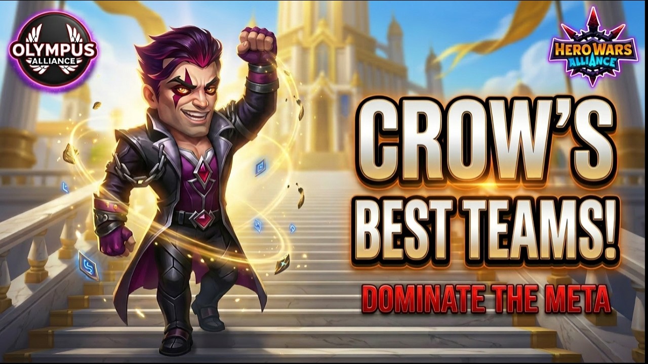 МЕТА CROW РАСКРЫТА | Hero Wars Alliance!