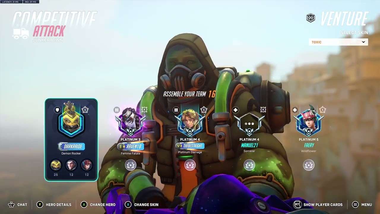 overwatch comp grind (no mic)