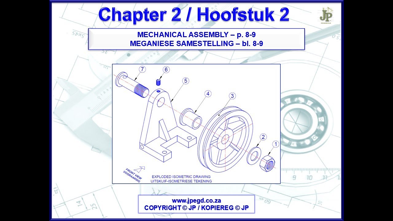 JPegd Gr12 Workbook Mechanical Drawings Page 8 & 9