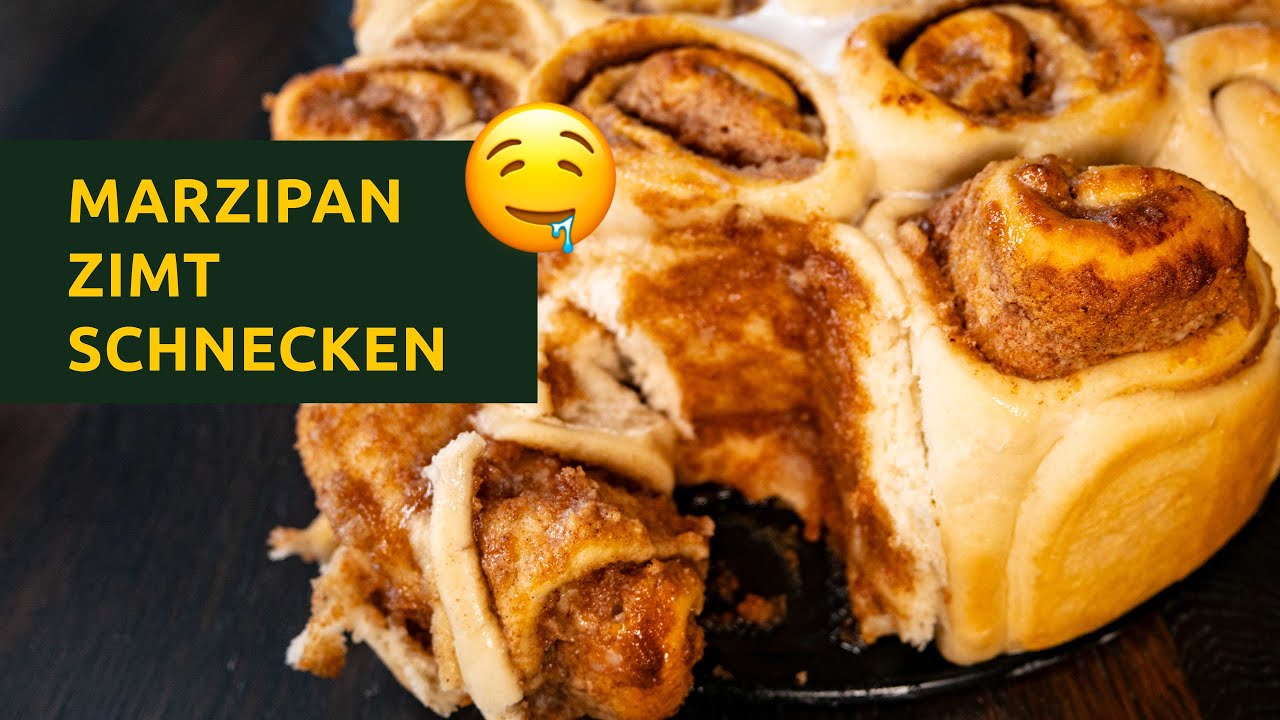 Marzipan Zimtschnecken - Fluffig und Lecker wie .....