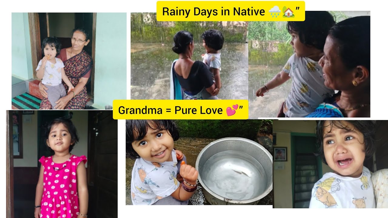 Unbreakable Sweet Bonding Moments👵❤️👧-Native Days,Golden Memories#villagelife #kannada #subscribe 