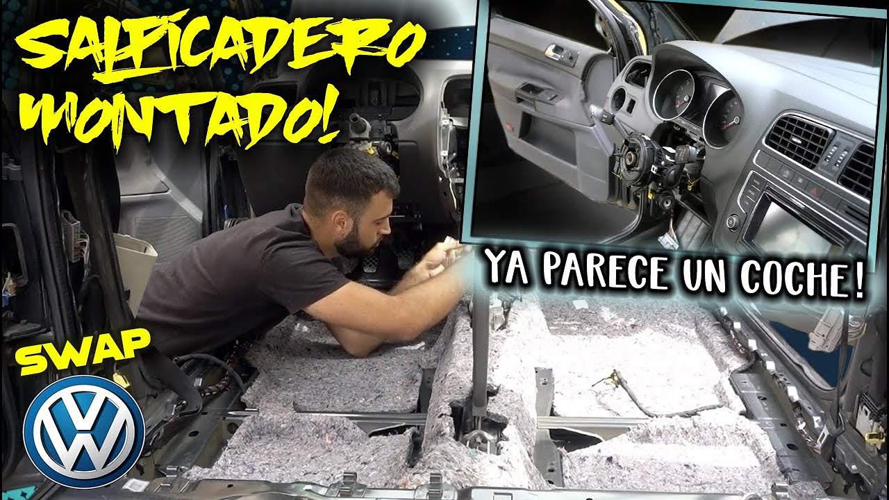 SWAP| SALPICADERO + MOQUETA INSTALADOS!! ✅| Colocamos la consola central 👏🏻 !!| [Parte #14]