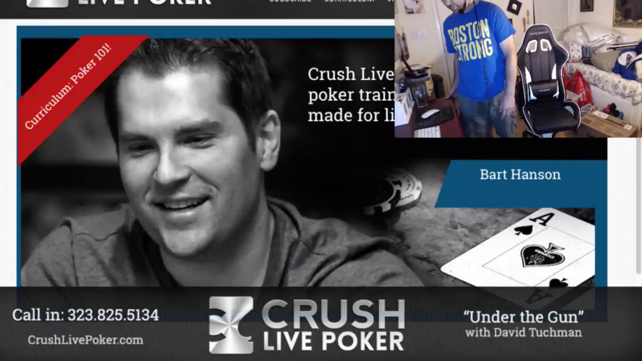 Poker Podcast; Under the Gun w David Tuchman #101 -- Beer with Brent