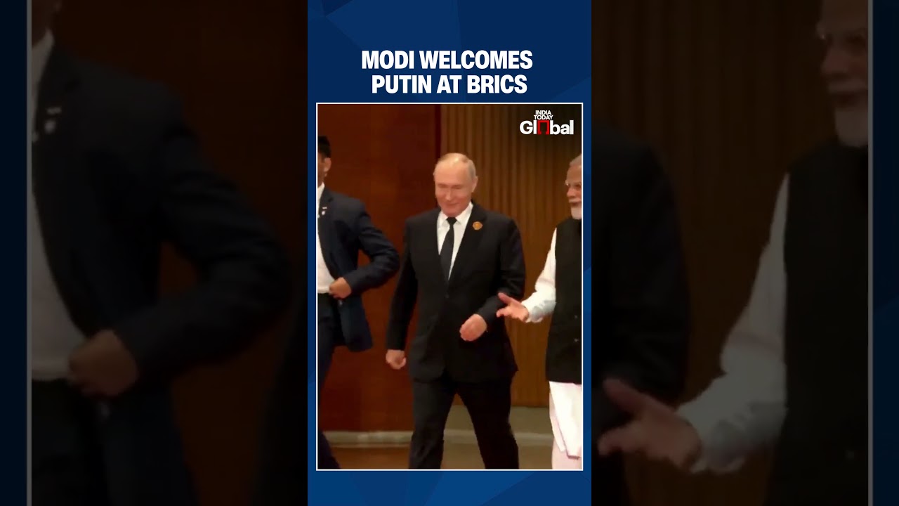 PM Modi Welcomes Putin At Bharat Mandapam | BRICS Summit 2026