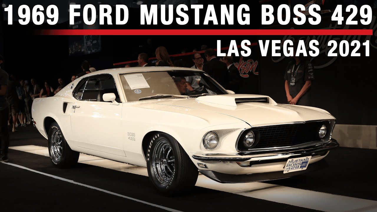 ПРОДАНО! - Ford Mustang Boss 429 1969 года - Барретт-Джексон, Лас-Вегас