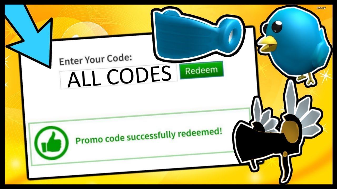 ALL ROBLOX PROMO CODES! (2014 - 2019)
