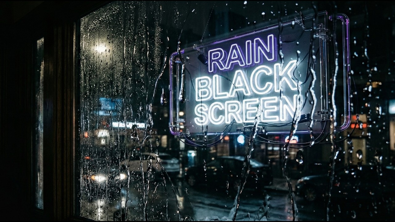 🌧️ Rain Sounds for Deep Sleep 😴 White Noise for Babies, Kids & Adults, Relax & Sleep Fast