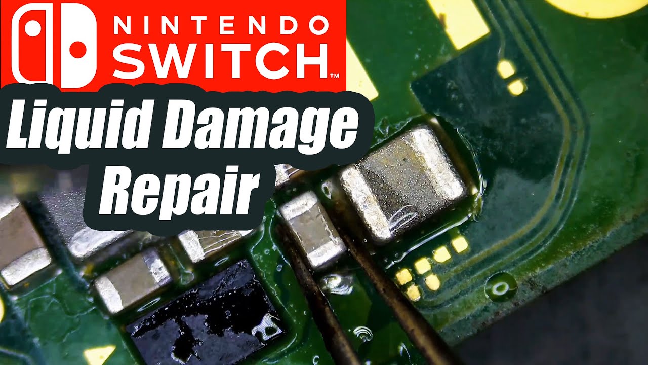 Nintendo Switch Liquid Damage Repair - Fixed in 5 minutes