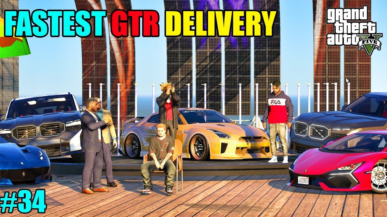 WE GIFTED THE RARE 50 MILLION GOLDEN GTR| JIMMY'S LAST DAY MRc GAMING YT #34