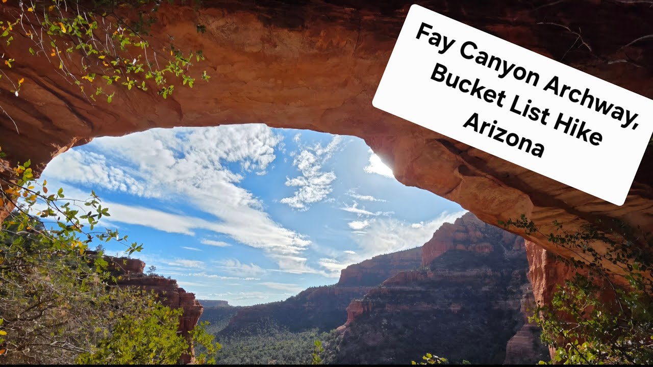 Hike To The WONDERFUL Fay Canyon Archway