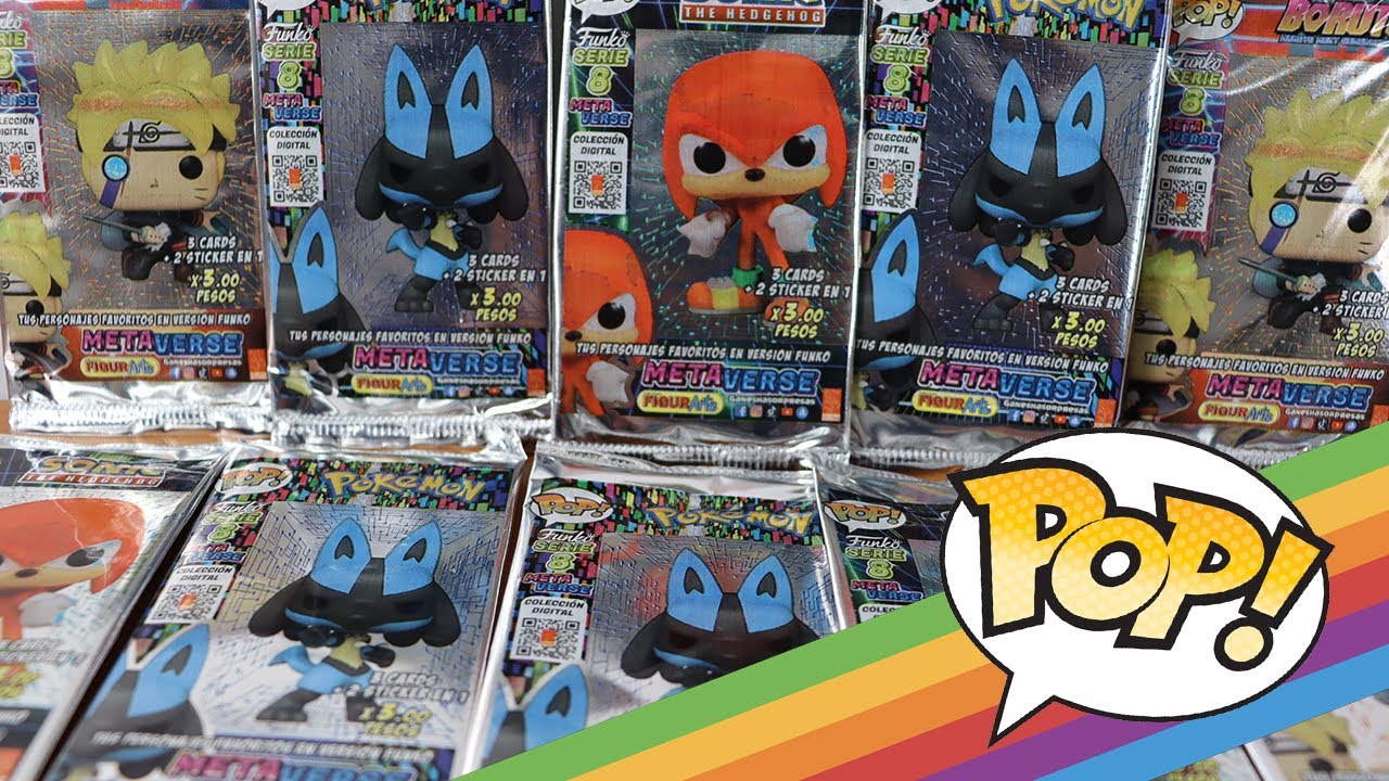 Cartas Funko Pop serie 8