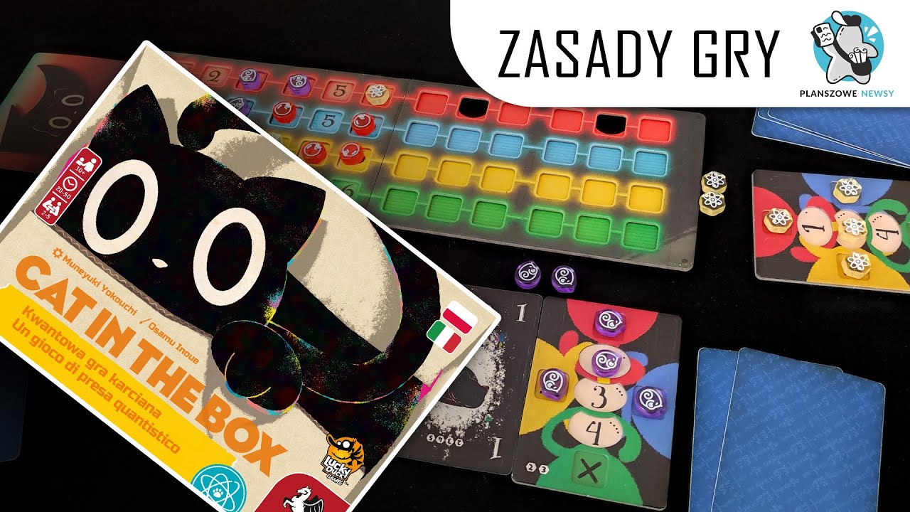 Jak grać w CAT IN THE BOX || Zasady gry z przykładami || Instrukcja video || Lucky Duck Games