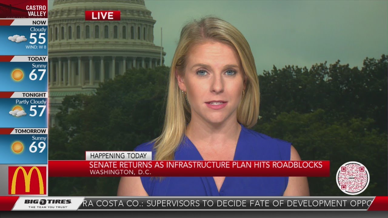 Senate returns as infrastructure plan hits roadblocks