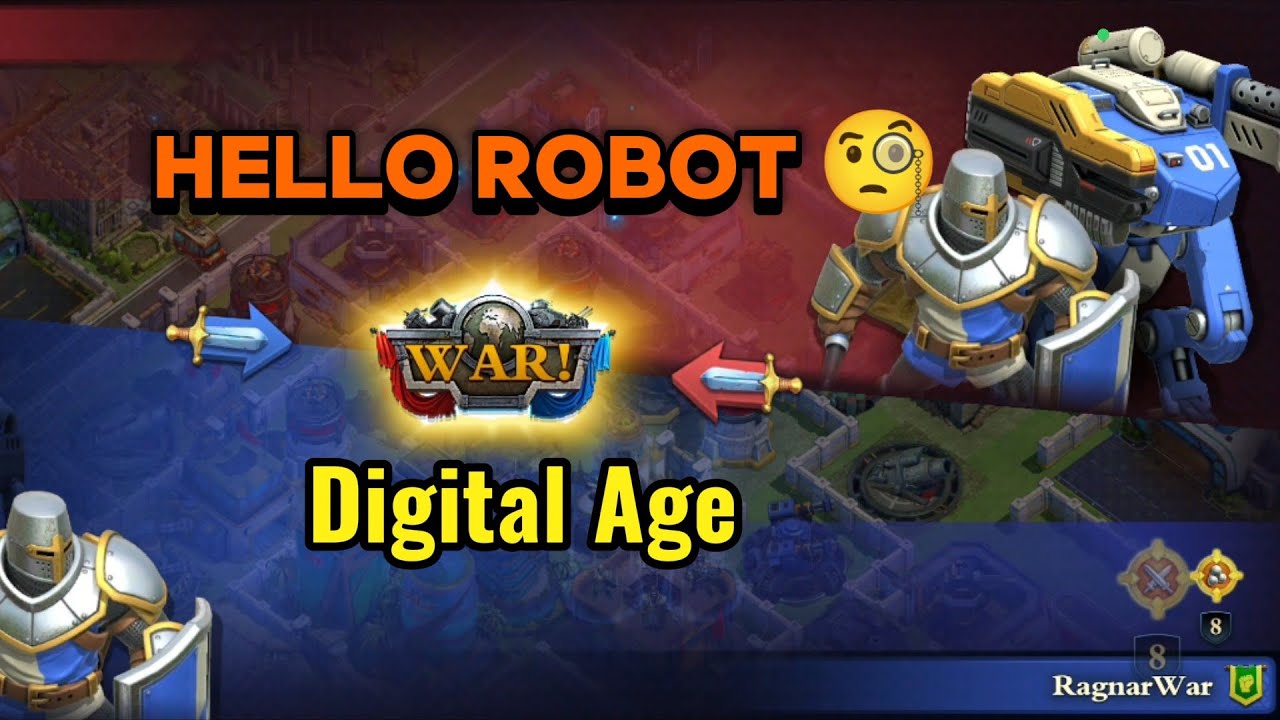 Dominations War - Digital Age Vs Robotics Age - Rogue Squad no. 9 - Mortars