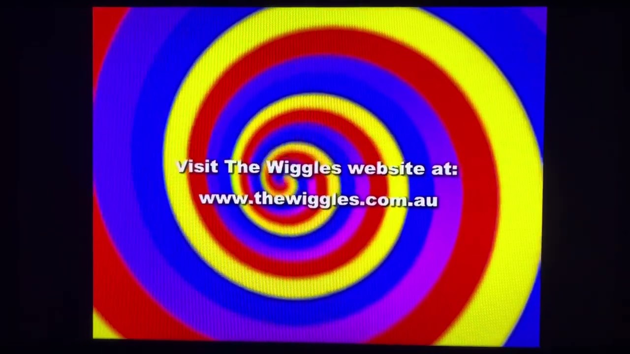Closing To The Wiggles Hoop-Dee-Doo It’s a Wiggly Party 2001 DVD Australian