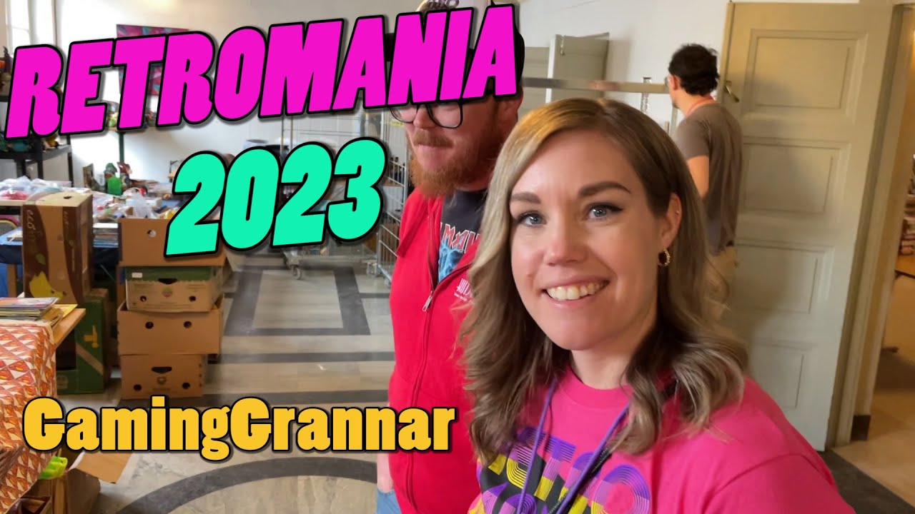 GamingGrannar på RETROMANIA 2023!