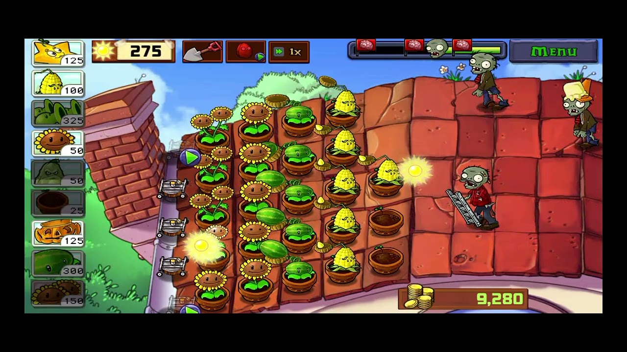 I beat 5-3 pvz