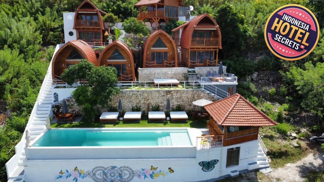 butterfly villas nusa ceningan panorama sea view | Bali, Indonesia | Hotel Review 🏨