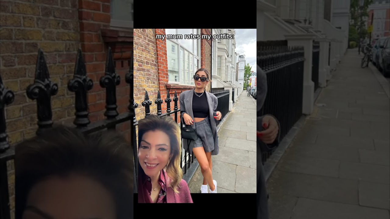MY MUM RATES MY OUTFITS | PART 2 #shorts