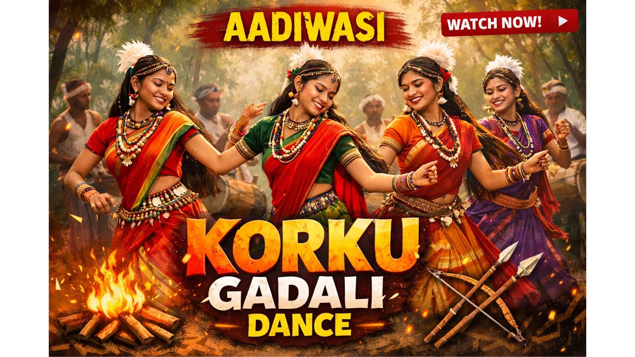Aadiwasi korku gadali dance betul MP #aadiwasi #aadiwasicultur #aadiwasikorku @KaranDhadsevlogs 