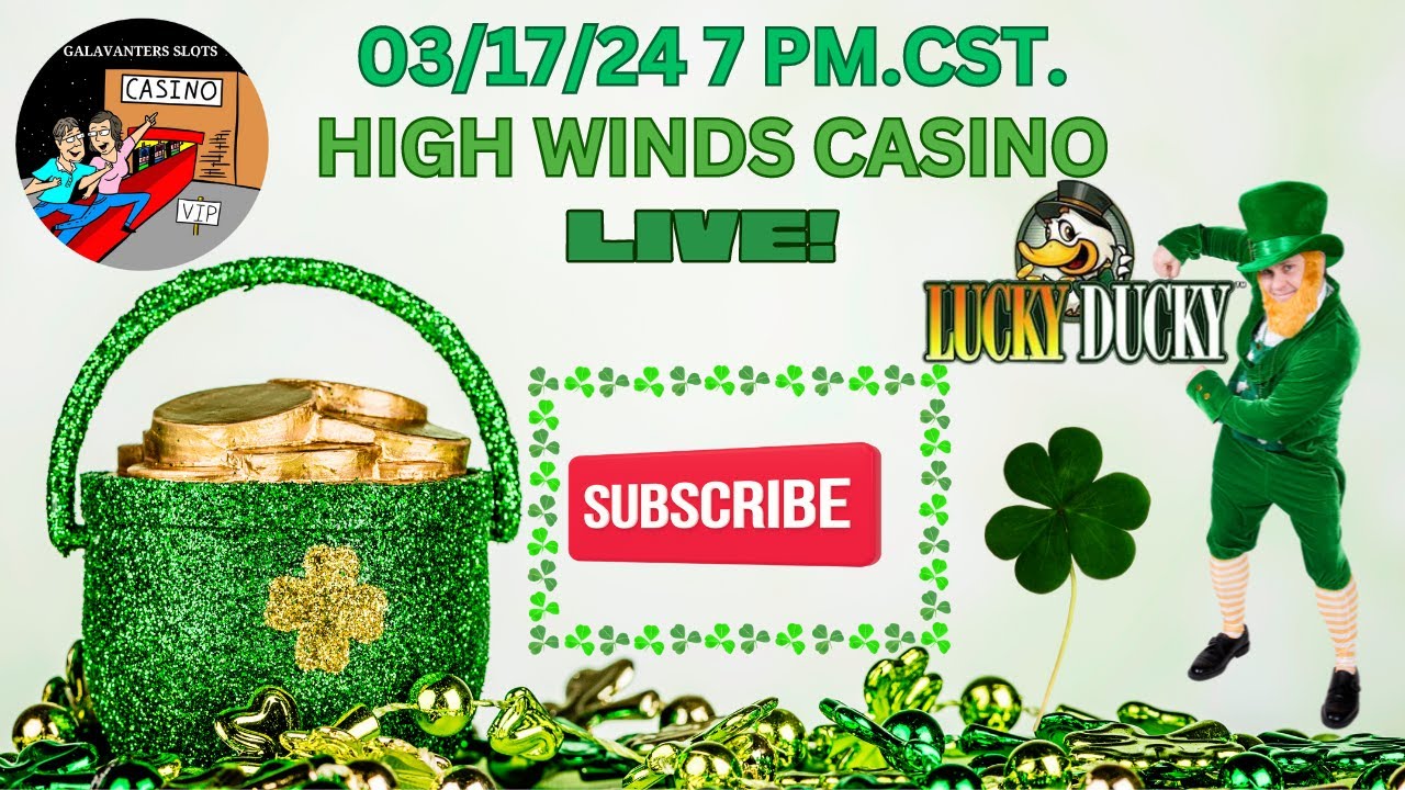 ST. PATTY DAY LIVE!!! #highwindscasino #GalavantersSlots #vgt #casinoslots #casino #livestreaming
