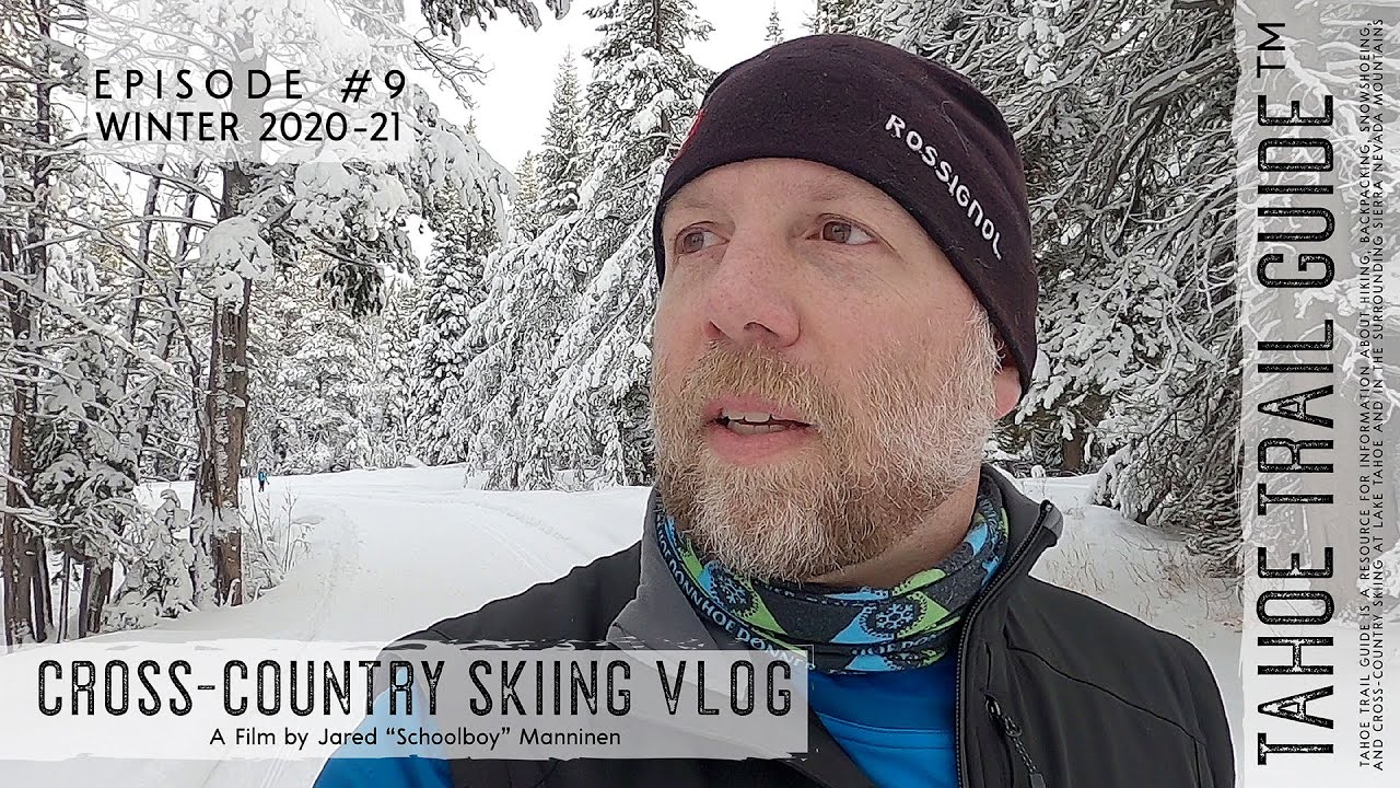 Outdoor VLOG 9: Skate Skiing and Snow-Flocked Trees